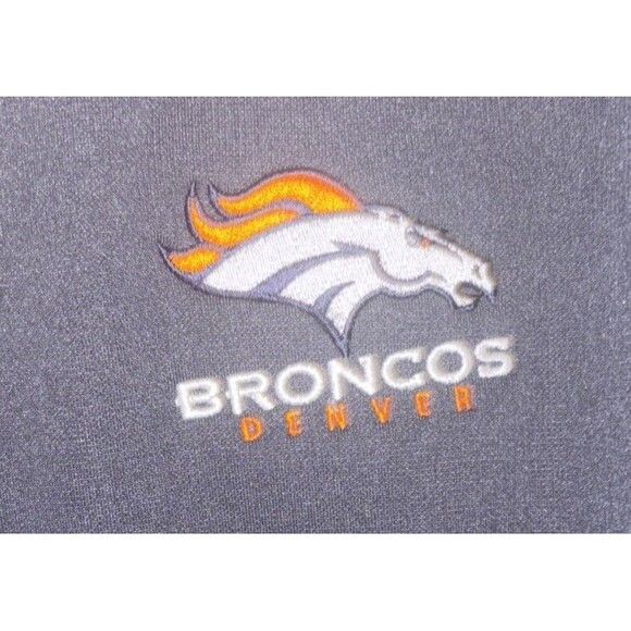 Denver Broncos Men’s Sz XL Hoodie Dark Blue Dunbrooke NFL Pullover - Picture 3 of 5